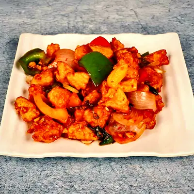 Baby Corn Chilli at Mustard Food Court, HSR Layout