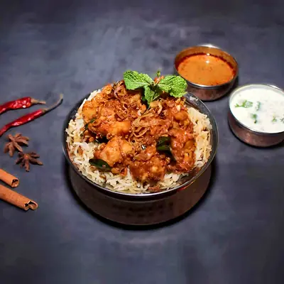 Chicken Biryani Boneless at Mustard Food Court, HSR Layout
