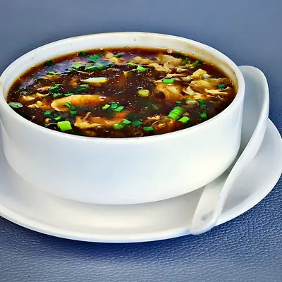 Chicken Hot & Sour Soup at Mustard Food Court, HSR Layout