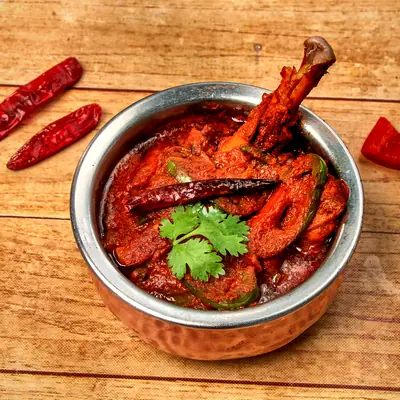 Chicken Kolhapuri at Mustard Food Court, HSR Layout