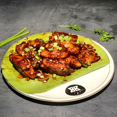 Fish Manchurian at Mustard Food Court, HSR Layout