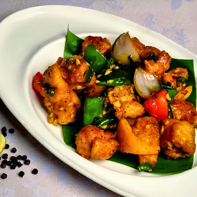Lemon Pepper Chicken at Mustard Food Court, HSR Layout