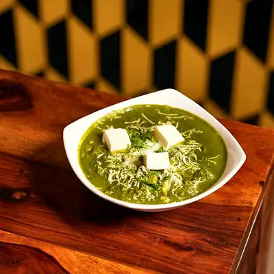 Palak Paneer at Mustard Food Court, HSR Layout