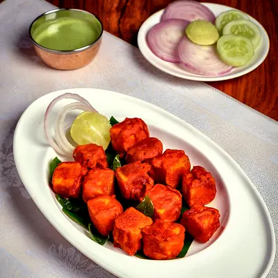 Paneer Kebabs at Mustard Food Court, HSR Layout