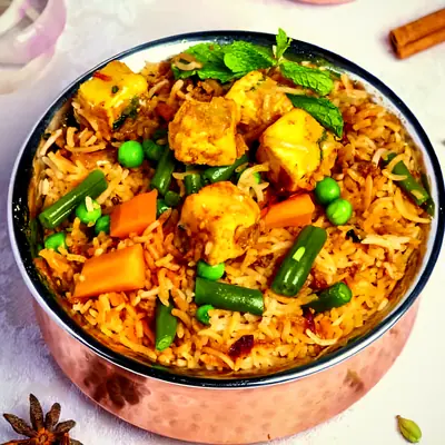 Veg Biryani at Mustard Food Court, HSR Layout