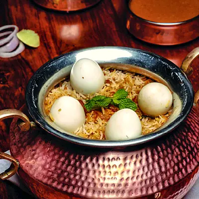 Egg Biryani Family Pack (serves 4–5) at Mustard Food Court, HSR Layout
