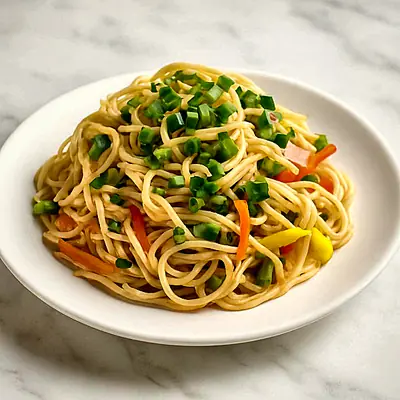 Veg Noodles at Mustard Food Court, HSR Layout